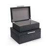 A22008 leather Decorative Boxes (2Pcs)